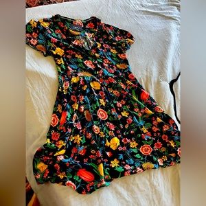 Maeve by Anthropologie Floral Knee-Length Dress